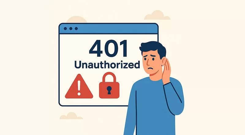 Ошибка 401 Unauthorized: что это за ошибка и как её исправить