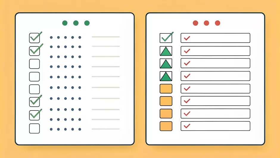 Частые ошибки при использовании буллитов