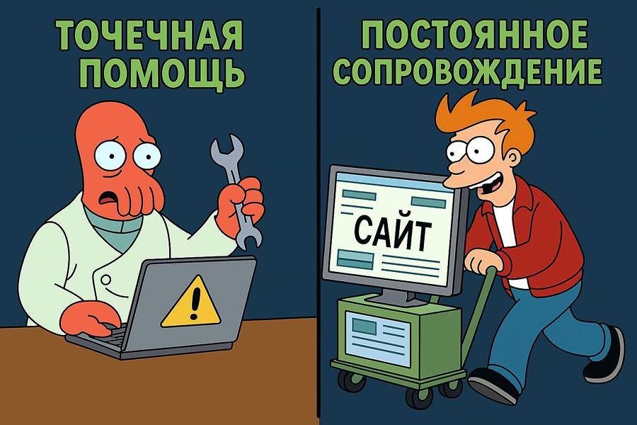 Чем техническая поддержка отличается от разовых доработок