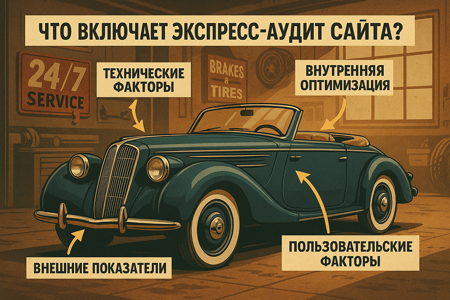 Что включает экспресс-аудит сайта