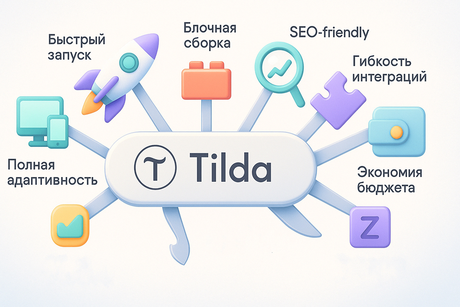 Плюсы Tilda